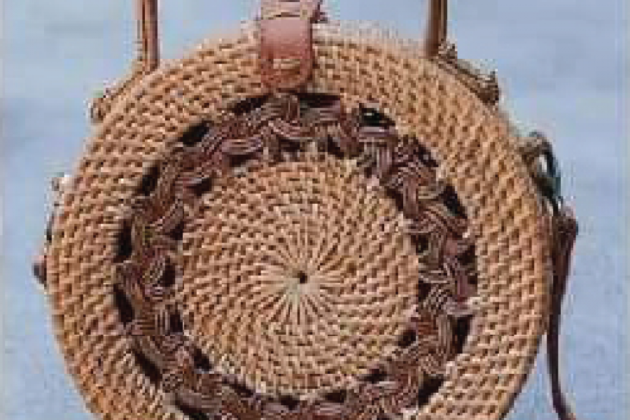Rattan - Woven Bags Genuine with Different Design - G38 Rattan Bags